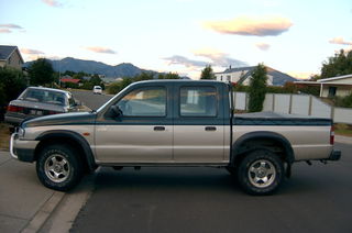 GW Plumbing Ltd Ute prior to signwriting